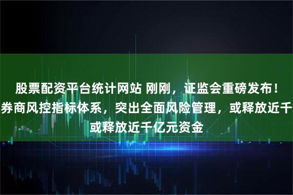 股票配资平台统计网站 刚刚，证监会重磅发布！全面优化券商风控指标体系，突出全面风险管理，或释放近千亿元资金